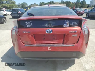 2016 Toyota Prius Four with VIN JTDKARFUXG3516895, listed as a Copart auction lot 50698235 with 301,125 mi miles and Salvage Title. Bid and sale history available at carsss.com. Image 6.