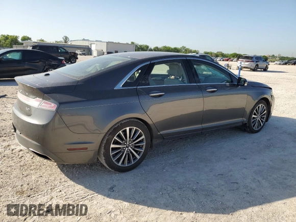 2019 Lincoln MKZ Standard with VIN 3LN6L5A91KR624237, listed as a Copart auction lot 52547115 with 52,105 mi miles and Salvage Title. Bid and sale history available at carsss.com. Image 3.