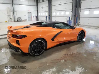 2022 Chevrolet Corvette 3LT with VIN 1G1YC3D49N5116650, listed as a Copart auction lot 44043264 with 5,021 mi miles. Bid and sale history available at carsss.com. Image 3.