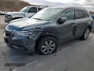 2014 Acura MDX Advance with VIN 5FRYD4H83EB029881, listed as a Copart auction lot 47689435 with 97,184 mi miles and Salvage Title. Bid and sale history available at DreamBid. Image 1.