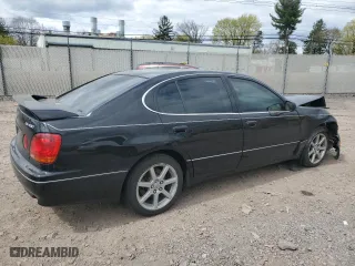 2003 Lexus GS 430 with VIN JT8BL69S130012443, listed as a Copart auction lot 53188105 with 175,546 mi miles and Salvage Title. Bid and sale history available at carsss.com. Image 3.