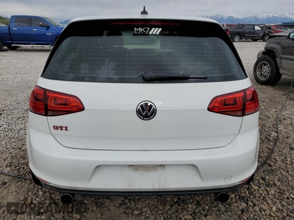 2016 Volkswagen GTI S z VIN 3VW5T7AUXGM052537, wystawiony jako Copart lot #56937095 z przebiegiem 95 699 mil mil oraz Szkoda całkowita • Salvage title. Historia ofert i sprzedaży dostępna na DreamBid. Obrazek 6.