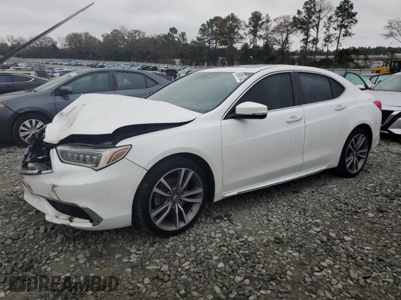2020 Acura TLX w/Technology Pkg with VIN 19UUB2F48LA003617, listed as a Copart auction lot 85086104 with 82,245 mi miles and Salvage Title. Bid and sale history available at carsss.com. Image 1.