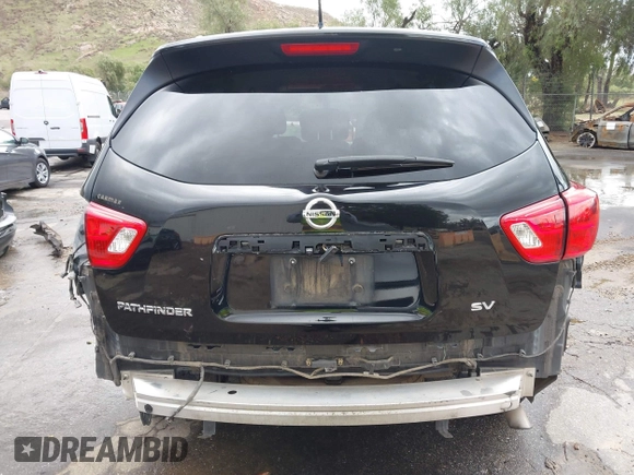 2018 Nissan Pathfinder S with VIN 5N1DR2MN1JC640710, listed as a IAAI auction lot 41589166 with 93,554 mi miles and . Bid and sale history available at DreamBid. Image 17.