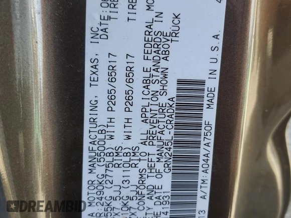 2015 Toyota Tacoma with VIN 5TFUU4EN2FX141931, listed as a Copart auction lot 51776945 with 30,244 mi miles and Salvage title. Bid and sale history available at DreamBid. Image 14.