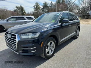 2018 Audi Q7 Premium Plus with VIN WA1LHAF77JD004065, listed as a Copart auction lot 52912895 with 70,583 mi miles and Clean Title. Bid and sale history available at carsss.com. Image 1.