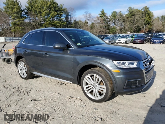 2018 Audi Q5 Premium Plus with VIN WA1BNAFY0J2110561, listed as a Copart auction lot 49901515 with 68,300 mi miles and Salvage Title. Bid and sale history available at carsss.com. Image 4.