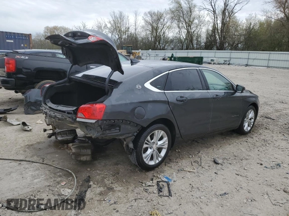 2015 Chevrolet Impala LT with VIN 1G1125S32FU125143, listed as a Copart auction lot 54692315 with 156,797 mi miles and Non Repairable. Bid and sale history available at DreamBid. Image 3.