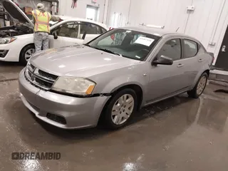 2014 Dodge Avenger SE with VIN 1C3CDZAB4EN148429, listed as a IAAI auction lot 41687320 with 149,084 mi miles and . Bid and sale history available at DreamBid. Image 18.