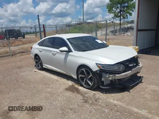 2020 Honda Accord Sport z VIN 1HGCV1F37LA001779, wystawiony jako IAAI lot #42754516 z przebiegiem 223 369 mil mil oraz . Historia ofert i sprzedaży dostępna na DreamBid. Obrazek 1.