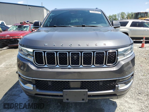 2022 Jeep Grand Wagoneer с VIN 1C4SJUAT9NS202210, выставлен на аукционе Copart как лот 57844125 с пробегом 75 047 миль миль и Списание • Salvage title. История ставок и продаж доступна на DreamBid. Изображение 5.