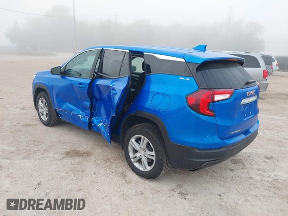 2024 GMC Terrain SLE with VIN 3GKALMEG5RL183540, listed as a IAAI auction lot 41499548 with 23,618 mi miles and . Bid and sale history available at DreamBid. Image 3.