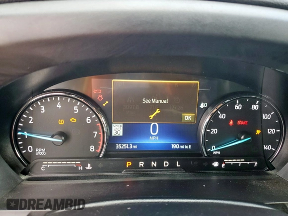2023 Ford Explorer ST-Line с VIN 1FMSK7KH5PGB05208, выставлен на аукционе Copart как лот 64032885 с пробегом 35 251 миль миль и Списание • Salvage title. История ставок и продаж доступна на DreamBid. Изображение 9.