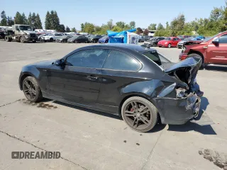 2008 BMW 1 Series 128i with VIN WBAUP93518VF47866, listed as a Copart auction lot 70322894 with Not provided miles and Salvage title. Bid and sale history available at DreamBid. Image 2.