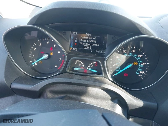 2014 Ford Escape Titanium with VIN 1FMCU9JX8EUB05561, listed as a IAAI auction lot 41602049 with 164,951 mi miles. Bid and sale history available at carsss.com. Image 7.