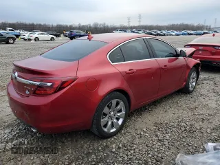 2014 Buick Regal with VIN 2G4GK5EX7E9303409, listed as a Copart auction lot 43935295 with 196,290 mi miles and Salvage title. Bid and sale history available at DreamBid. Image 3.