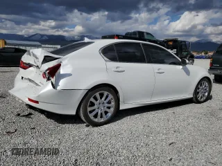 2014 Lexus GS 350 with VIN JTHBE1BL3E5036183, listed as a Copart auction lot 51479205 with 124,272 mi miles and Salvage Title. Bid and sale history available at DreamBid. Image 3.