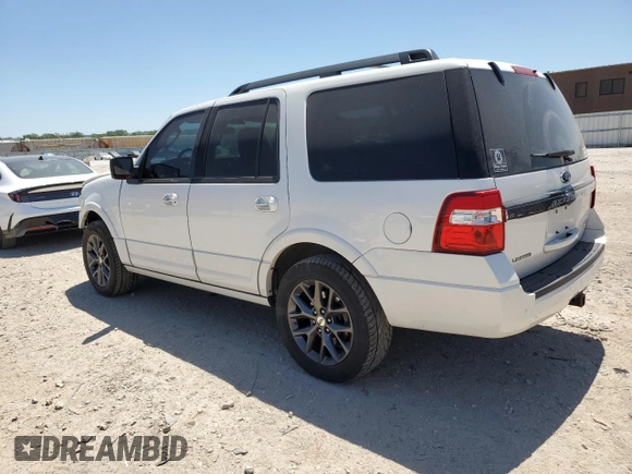 2017 Ford Expedition Limited z VIN 1FMJU2AT2HEA40488, wystawiony jako Copart lot #57331485 z przebiegiem 118 787 mil mil oraz Szkoda całkowita • Salvage title. Historia ofert i sprzedaży dostępna na DreamBid. Obrazek 2.