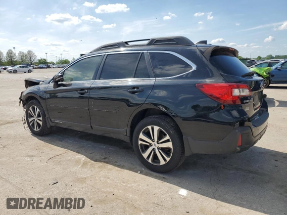 2018 Subaru Outback Limited with VIN 4S4BSANC2J3322260, listed as a Copart auction lot 55804675 with Not provided miles and Salvage title. Bid and sale history available at DreamBid. Image 2.