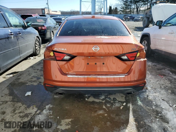2020 Nissan Altima 2.5 SR with VIN 1N4BL4CV4LC154492, listed as a Copart auction lot 87753125 with 50,131 mi miles and Salvage Title. Bid and sale history available at carsss.com. Image 6.