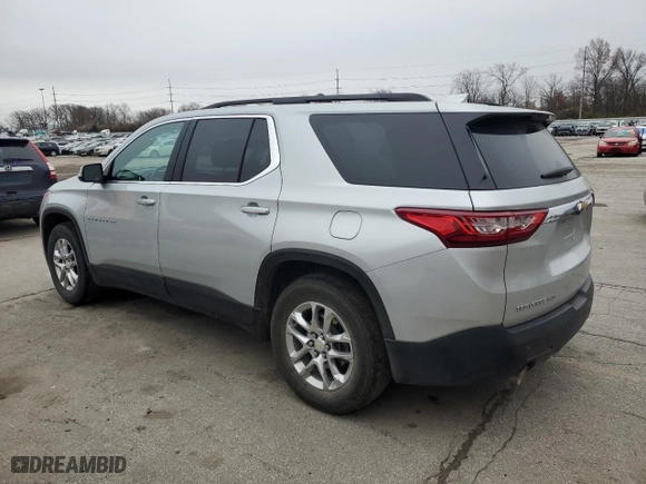 2021 Chevrolet Traverse LT Cloth with VIN 1GNEVGKW1MJ238769, listed as a Copart auction lot 82193234 with 36,694 mi miles and Salvage Title. Bid and sale history available at carsss.com. Image 2.