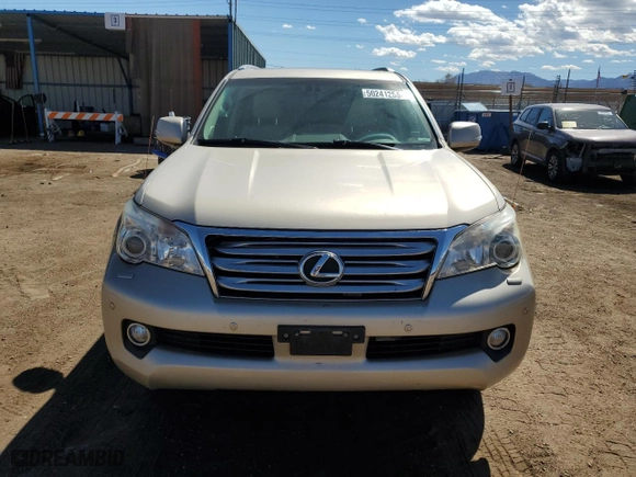 2011 Lexus GX 460 Premium with VIN JTJJM7FX8B5035183, listed as a Copart auction lot 50241255 with 120,820 mi miles and Salvage Title. Bid and sale history available at carsss.com. Image 5.