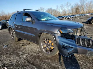 2021 Jeep Grand Cherokee Limited X with VIN 1C4RJFBG3MC527584, listed as a Copart auction lot 84267534 with 47,445 mi miles and Salvage Title. Bid and sale history available at carsss.com. Image 4.