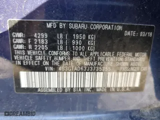 2018 Subaru Impreza Premium with VIN 4S3GTAD63J3735355, listed as a Copart auction lot 44506725 with 78,821 mi miles and Salvage Title. Bid and sale history available at carsss.com. Image 12.