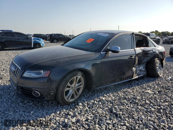 2012 Audi S4 Premium Plus with VIN WAUBGAFL2CA073992, listed as a Copart auction lot 53478355 with 116,406 mi miles and Salvage Title. Bid and sale history available at carsss.com. Image 1.