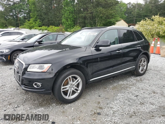 2016 Audi Q5 Premium Plus with VIN WA1L2AFP9GA117530, listed as a Copart auction lot 54321455 with 147,728 mi miles and Clean Title. Bid and sale history available at carsss.com. Image 1.