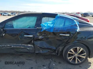 2017 Nissan Maxima SV with VIN 1N4AA6AP2HC418270, listed as a IAAI auction lot 41305536 with 158,298 mi miles. Bid and sale history available at carsss.com. Image 14.