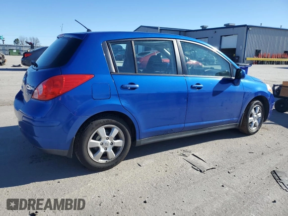 2009 Nissan Versa 1.8 SL with VIN 3N1BC13E69L407515, listed as a Copart auction lot 42767375 with 134,489 mi miles and Salvage Title. Bid and sale history available at carsss.com. Image 3.