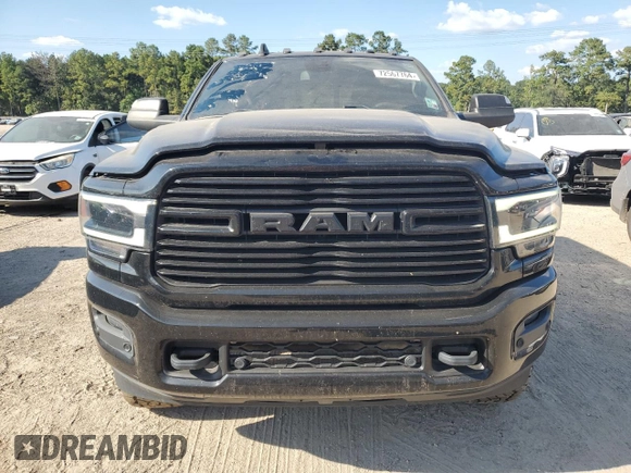 2019 Ram 2500 Laramie with VIN 3C6UR5FJ1KG520766, listed as a Copart auction lot 72567764 with 63,734 mi miles and Salvage Title. Bid and sale history available at carsss.com. Image 5.