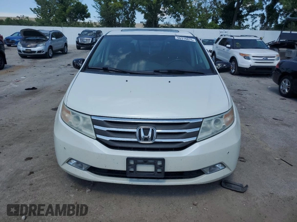 2013 Honda Odyssey Touring with VIN 5FNRL5H99DB052538, listed as a Copart auction lot 66310875 with 192,052 mi miles and Clean title. Bid and sale history available at DreamBid. Image 5.