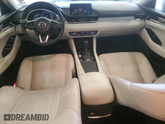 2018 Mazda 6 Grand Touring Reserve with VIN JM1GL1WY0J1307012, listed as a Copart auction lot 52105315 with 104,473 mi miles and Salvage Title. Bid and sale history available at DreamBid. Image 8.