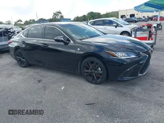 2023 Lexus ES 350 F Sport with VIN 58AJZ1B16PU154015, listed as a IAAI auction lot 42508647 with 35,803 mi miles and . Bid and sale history available at DreamBid. Image 1.