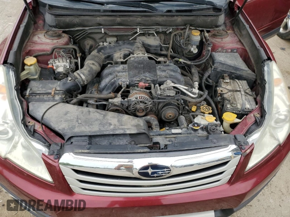 2011 Subaru Outback Limited Power Moon с VIN 4S4BRDLC5B2387966, выставлен на аукционе Copart как лот 58481965 с пробегом 184 731 миль миль и Списание • Salvage title. История ставок и продаж доступна на DreamBid. Изображение 12.