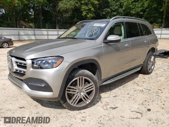 2022 Mercedes-Benz GLS with VIN 4JGFF5KE0NA677903, listed as a Copart auction lot 66159503 with 24,669 mi miles. Bid and sale history available at carsss.com. Image 1.