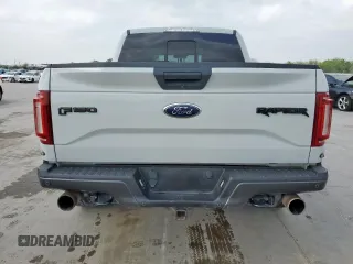 2017 Ford F-150 Raptor with VIN 1FTFW1RG2HFC86389, listed as a Copart auction lot 51668725 with 138,670 mi miles and Salvage Title. Bid and sale history available at carsss.com. Image 6.