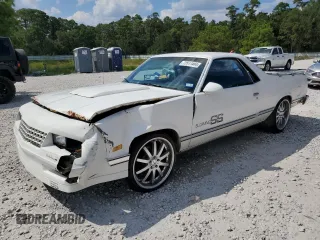 1987 Chevrolet El Camino with VIN 3GCCW80H6HS906982, listed as a Copart auction lot 72517484 with 97,070 mi miles and Salvage Title. Bid and sale history available at carsss.com. Image 1.