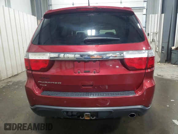 2013 Dodge Durango Citadel с VIN 1C4RDJEG3DC677586, выставлен на аукционе Copart как лот 55267455 с пробегом 237 031 миль миль и На запчасти • Non repairable. История ставок и продаж доступна на DreamBid. Изображение 6.