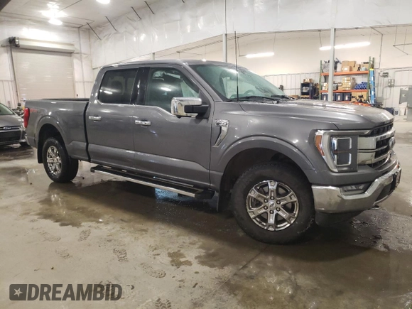 2021 Ford F-150 XL with VIN 1FTFW1E57MFB94466, listed as a Copart auction lot 48187855 with 78,785 mi miles and Salvage Title. Bid and sale history available at carsss.com. Image 4.