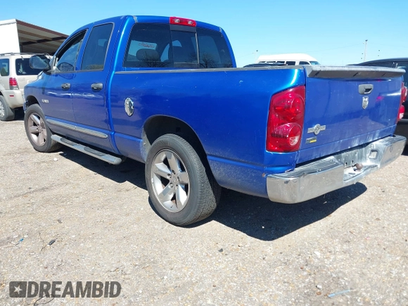 2008 Dodge 1500 SLT with VIN 1D7HA18N18J126742, listed as a IAAI auction lot 41809376 with 166,485 mi miles and . Bid and sale history available at DreamBid. Image 3.