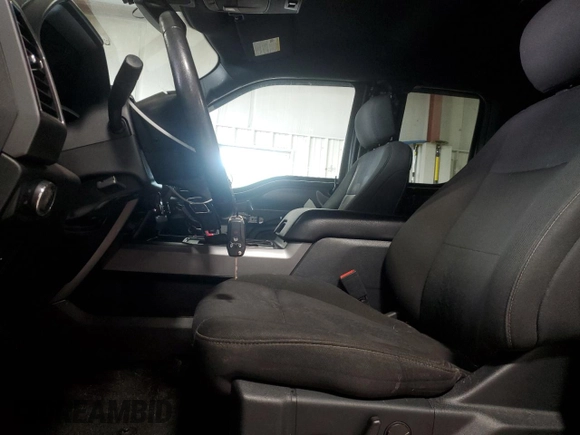 2020 Ford F-150 XL with VIN 1FTFX1E52LKF30981, listed as a Copart auction lot 56457845 with 60,156 mi miles and Salvage title. Bid and sale history available at DreamBid. Image 7.