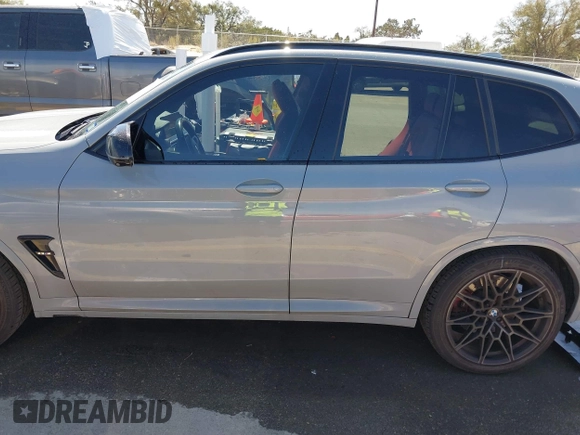 2022 BMW X3 M with VIN 5YM13EC03N9L12134, listed as a IAAI auction lot 41808715 with 40,064 mi miles. Bid and sale history available at carsss.com. Image 15.