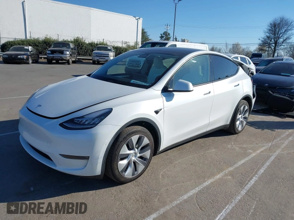 2023 Tesla Model Y Long Range with VIN 7SAYGDEE5PA094253, listed as a IAAI auction lot 41701966 with 29,458 mi miles and . Bid and sale history available at DreamBid. Image 19.
