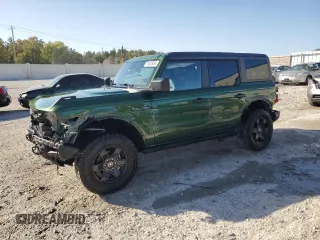 2024 Ford Bronco with VIN 1FMDE1BH0RLA04018, listed as a Copart auction lot 75441834 with 11,656 mi miles and Salvage title. Bid and sale history available at DreamBid. Image 1.