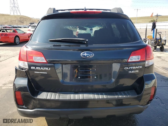 2011 Subaru Outback 3.6R Limited Pwr Moon with VIN 4S4BREKC0B2393214, listed as a Copart auction lot 51468105 with 178,630 mi miles and Salvage Title. Bid and sale history available at carsss.com. Image 6.