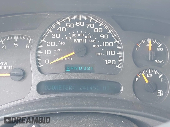 2003 Chevrolet Suburban LS with VIN 3GNEC16Z73G101956, listed as a IAAI auction lot 42270204 with 241,451 mi miles and . Bid and sale history available at DreamBid. Image 7.