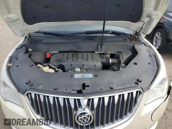 2014 Buick Enclave Premium with VIN 5GAKVCKD3EJ351354, listed as a Copart auction lot 49095355 with 219,862 mi miles and Salvage Title. Bid and sale history available at DreamBid. Image 12.